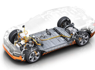Audi E-tron battery pack